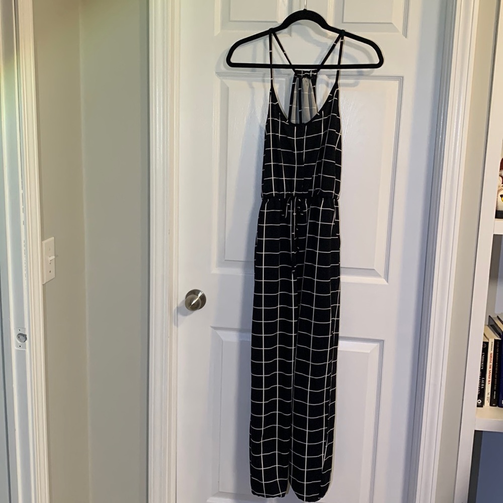 Plaid jumpsuit
